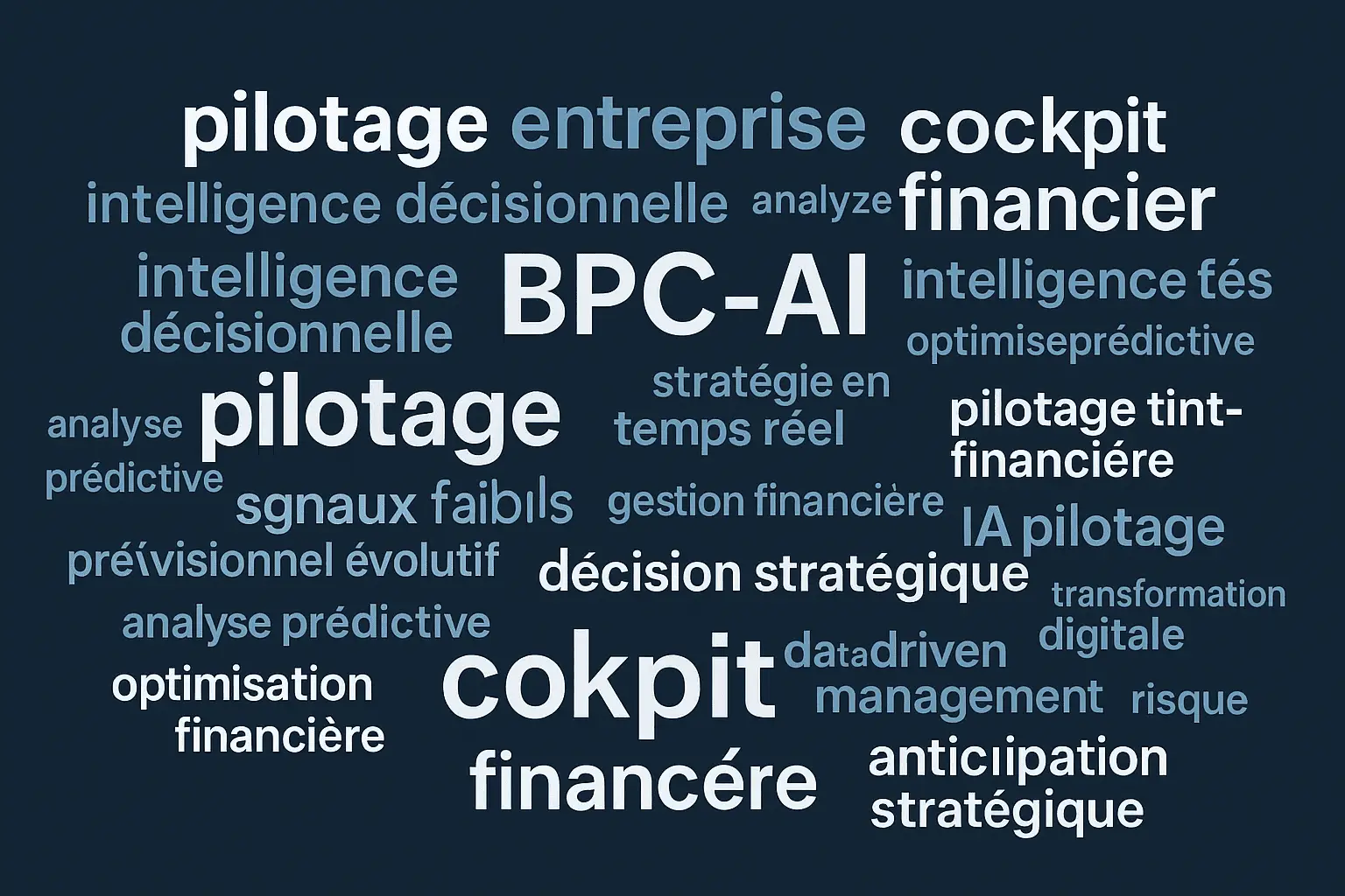 Cockpit d’avion stylisé affichant des indicateurs financiers, illustrant l’idée de lire son entreprise comme un pilote lit son cockpit.